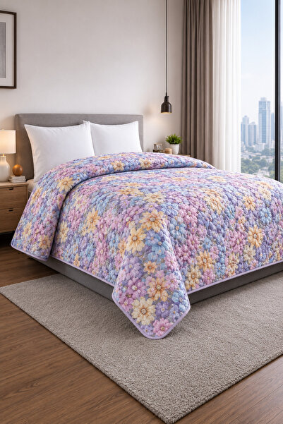 Bella Home Bedspread |   Multi-Purpose |   100% Polyester |   Sensitive Keys ...