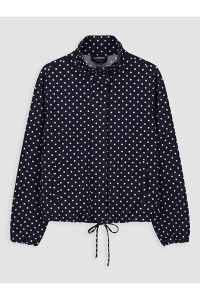LC Waikiki Sparkling Choices from Shining Store High-Rise Roba Collar Polka D...
