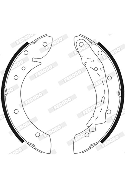 FERODO Set Saboti Frana Citroen Berlingo / Berlingo First Microbus/Xsara Pica...