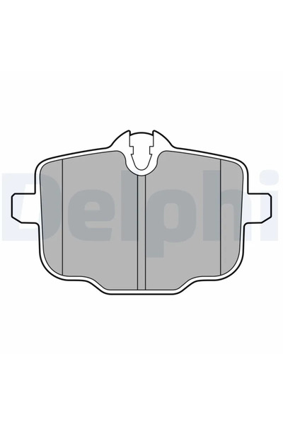 DELPHİ Set Placute Frana Frana Disc Bmw 5/6 Gran Turismo/7 2015-2023