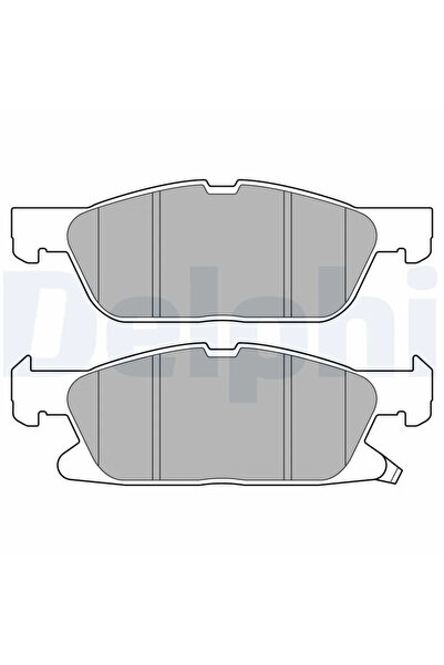 DELPHİ Set Placute Frana Frana Disc Ford Focus 4/Kuga 3 2019-2019