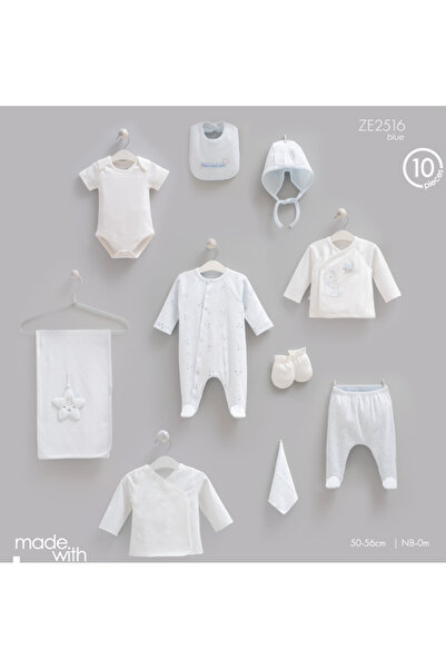 phokaia İncibaby Caramell 100% Cotton Teddy Bear Premium Quality 10 Piece Bab...