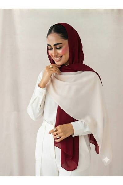 Veil Designer طرحة بوال طبقين لوانين قماش بوال ياباني 190*60