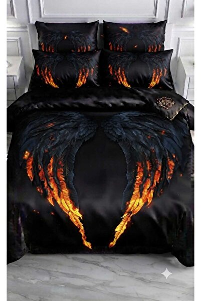 Elmas Dizayn Special Design Brand Double Duvet Cover Set Organic Satin Cotton...
