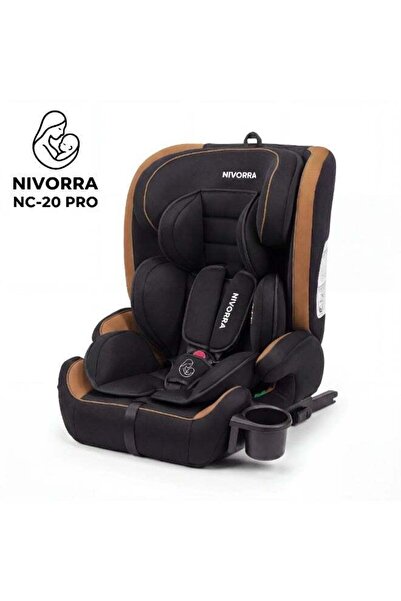NIVORRA مقعد سيارة قابل للطي للأطفال مع نظام ISOFIX وحزام علوي، قابل للتعديل ...