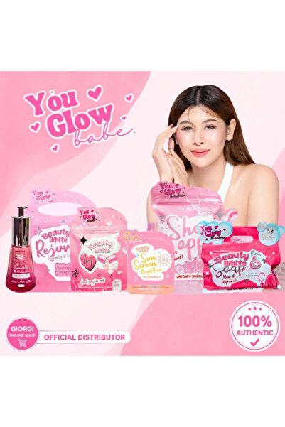 You Glow عصير بابي شيبو أبّو |   كبسولة بيوتي وايت |   تفتيح البشرة |   تفتيح...