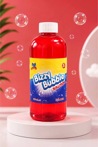 Kayyum Oyuncak Bizzy Bubble Köpük Sıvısı 500 ml – Tüm Köpük Tabancaları ile U...