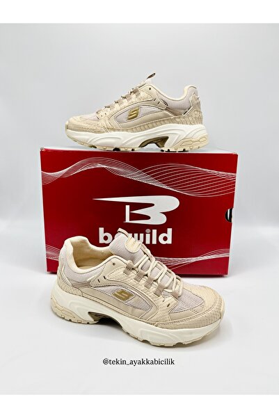 Bewild Yüksek Taban Yılan Derisi Detaylı Kadın Sneaker & Spor Ayakkabı