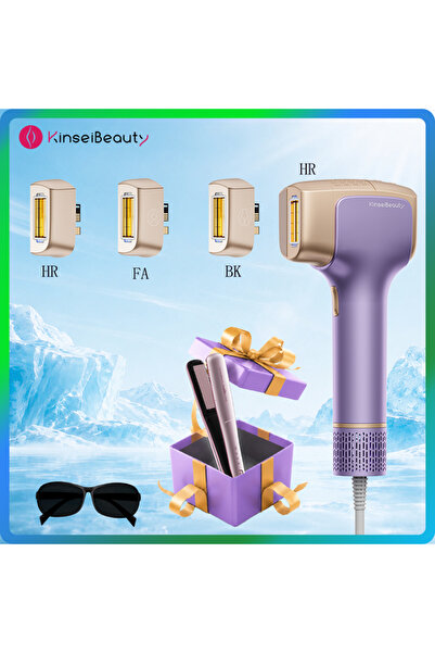 KINSEI BEAUTY جهاز KBT36 لإزالة الشعر بالليزر مع مستشعرات مزدوجة DSS وتبريد ب...