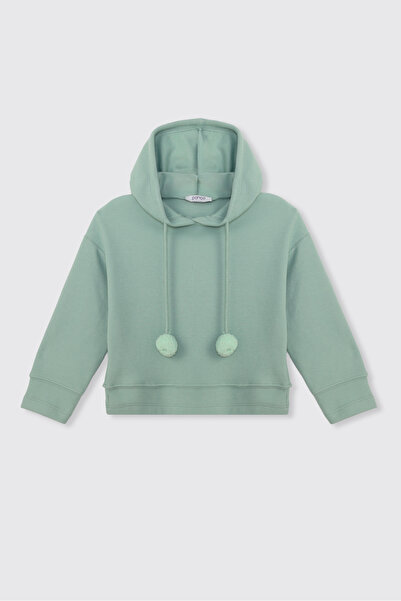 Panço Kız Çocuk Mint Sweatshirt