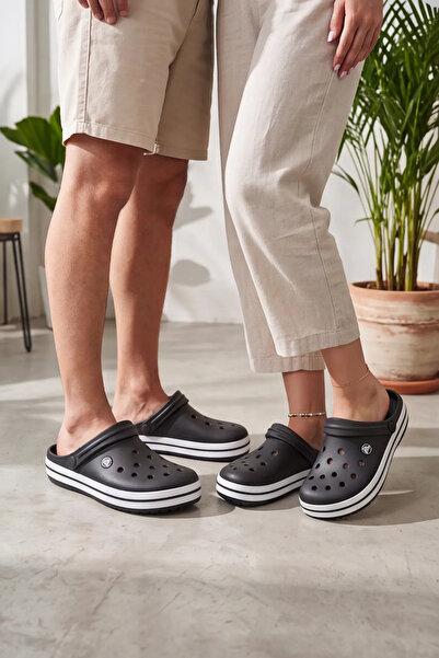 Liarca Easystep - Black Unisex Lightweight Eva Sabo Slippers, Breathable and ...