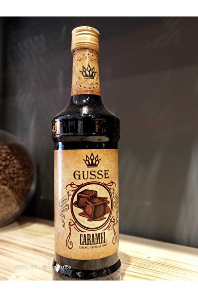 Gusse Karamel Aromalı Kokteyl Şurubu 700 ml x 6 Adet