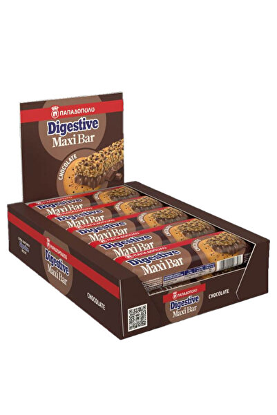 Papadopoulou ΠΑΠΑΔΟΠΟΥΛΟΥ DIGESTIVE MAXI BARS (10x50gr.) - (ΣΟΚΟΛΑΤΑ)