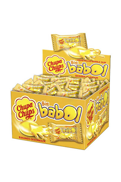 Chupa Chups BIG BABOL MINI (60x6gr.) - (ΜΠΑΝΑΝΑ)