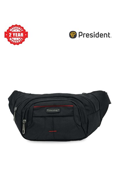 President Premium 11.5" Compact Waist Pack for Men and Women, Waterproof Bag,...