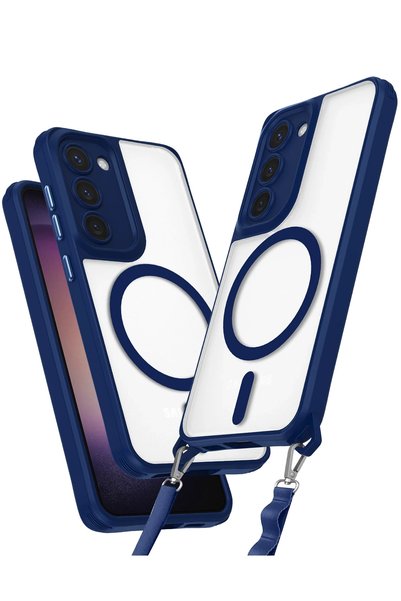 New Face Aconcept Galaxy S23 Case Enka Magsafe Silicone Case (101535) - Navy ...