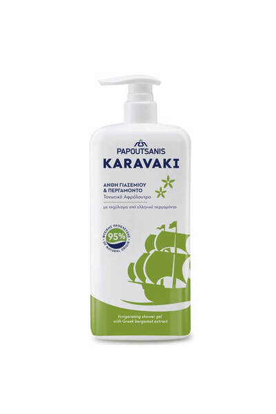 Papoutsanis KARAVAKI ΑΦΡΟΛΟΥΤΡΟ 750ml - (ΓΙΑΣΕΜΙ ΚΑΙ ΠΕΡΓΑΜΟΝΤΟ) (ΑΝΤΛΙΑ)