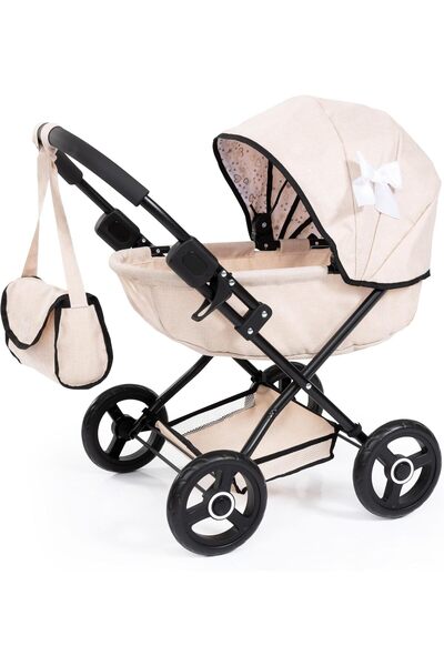 Bayer Design Cosy Doll Pram Play Set, Beige