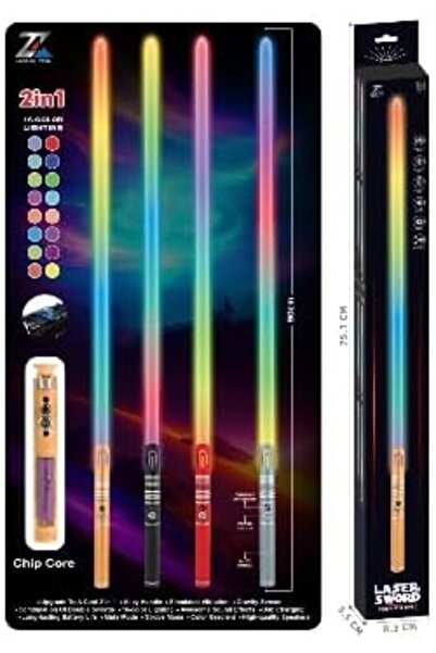 Colorland Alloy Laser Sword with Light & Sound Assorted, 1 Piece