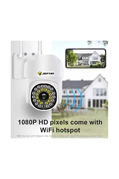 Jortan IP WiFi Κάμερα Παρακολούθησης 360 °   JT-8161QJ, Full HD, Νυχτερινή όρ...