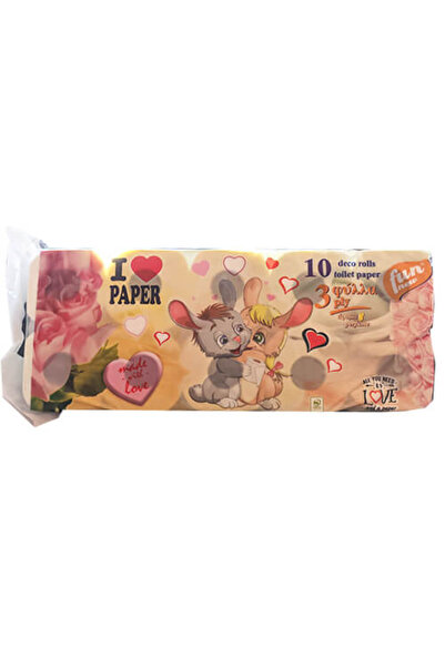 OEM I LOVE PAPER ΧΑΡΤΙ ΥΓΕΙΑΣ 3 ΦΥΛΛΟ (10x90gr)