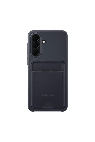 Samsung Galaxy A37 Kart Bölmeli Kılıf-Siyah
