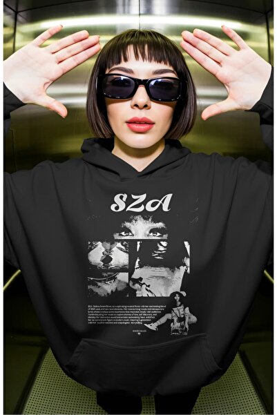 SEVBANO Sza Rapper Singer Front Printed Unisex Oversize Premium Hoodie
