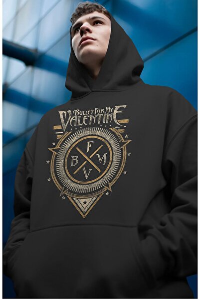 SEVBANO Bullet For My Valentine Ροκ Μέταλ Μουσικό Συγκρότημα Προτυπωμένο Μπρο...