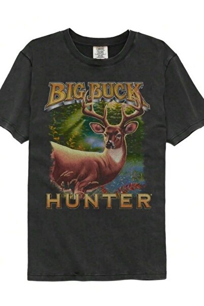 799 Big Buck Hunter Art Classics - تي شيرت بأكمام قصيرة مريح للبالغين من Colo...