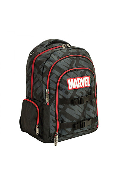 AVENGERS Black Ghiozdan școlar Marvel, geantă 46 cm