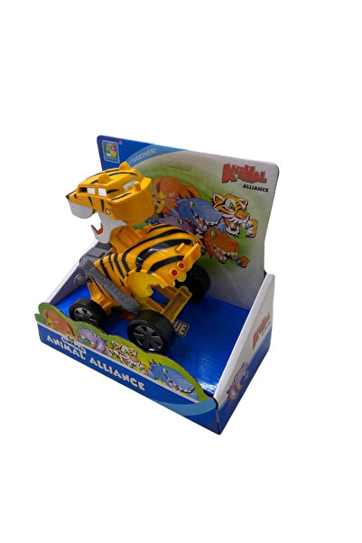 samatlı Oyuncak Dönüşebilen Kaplan Transformer Robot KD-8815D