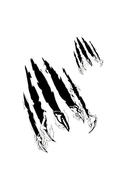 FlashTattoosRomania Tatuaj temporar, Tatuaje flash România, Gheare, rezistent...