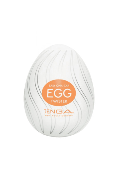 Tenga Стимулиращ презерватив, яйцевиден, вълнообразен