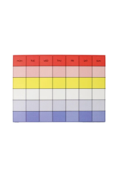 Pansy Daisy مخطط ورق التخطيط الشهري لسطح المكتب من Paperways Palette - الفتاة...
