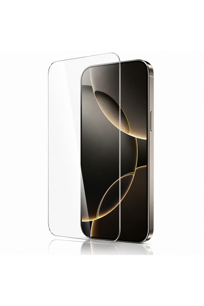 bbtech iPhone 15 / 14 PRO / 16 ile Uyumlu 500C Temperli Kırılmaz Cam Ekran Ko...