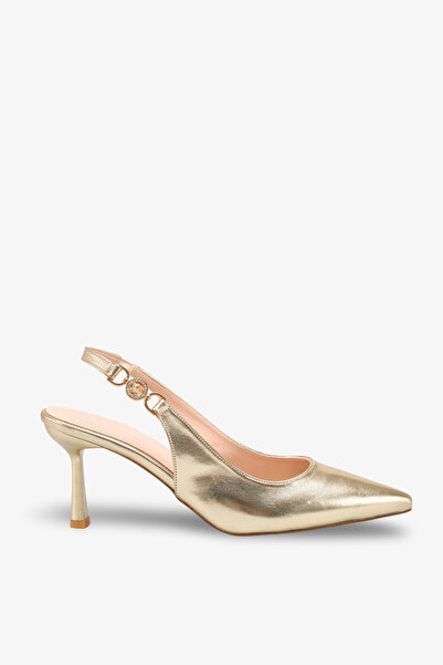 İNNABUTİKK Goya Women's Heeled Shoes - Gold