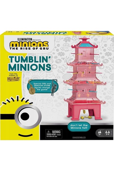 mattel Joc educativ Spadajace MALPKI Minionki 2, plastic, dezvolta inteligenta