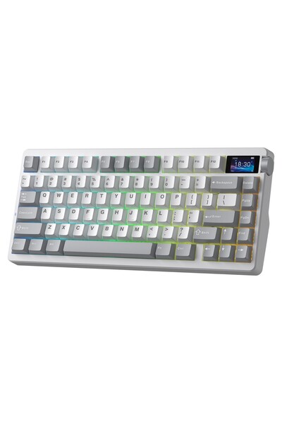 Aula Nova75 Mekanik RGB Klavye TKL Star Vector Switch Tri Mode Kablosuz Makro...