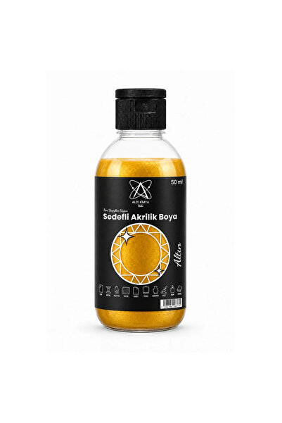 Alze Kimya Hobi Sedefli Akrilik Boya - 50 ml