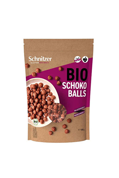 Schnitzer Био шоколадови топчета веган без глутен 180 г
