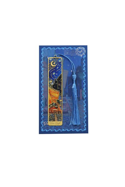 Choice11 1 pcs Color F 1-6-12 Pcs Creative Metal Book Mark Vintage Oil Painti...