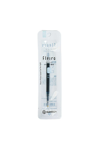 KAYOU Plus Fleuro Water-Based Gel Pen Refill 0,5mm Light Blue