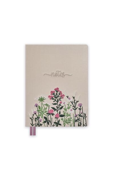 Episode 19X25 Hardcover Embroidered Cover- Clower Meadow