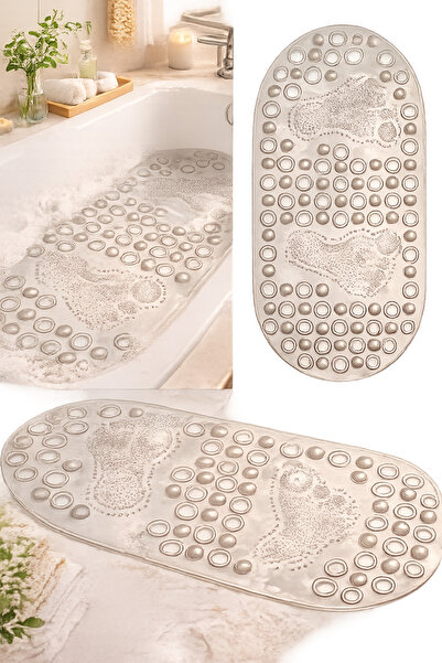 OEM PVC bath mat 60x33cm various colors A-01783