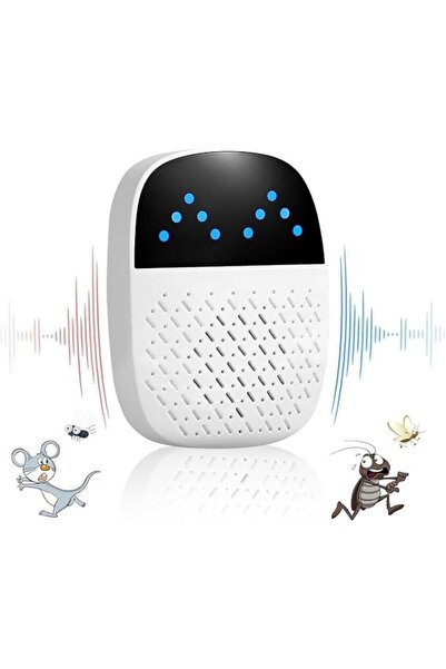 Velaris Aparat cu ultrasunete/Repelent anti-dăunători și insecte, priză 220V,...