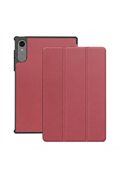 CLICK Techsuit - foldpro - lenovo idea tab pro gen 2 - red, anti-shock protec...
