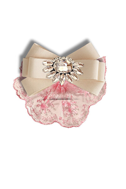 pegu baby collection Lux Guipure Lace Special Design Brooch, Collar Brooch, C...