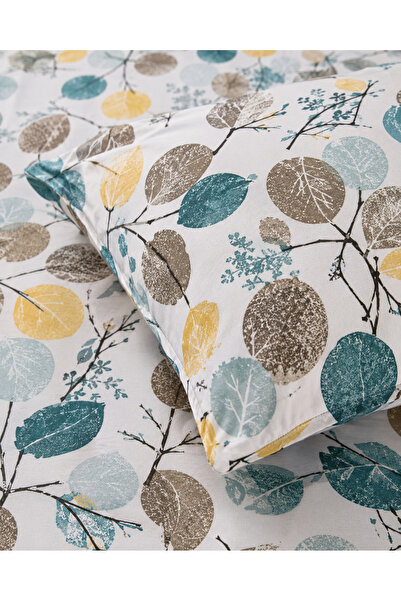H&F Trendline Floral Patterned Single Elastic Sheet Set 100X200 cm – 1 Pillowcase