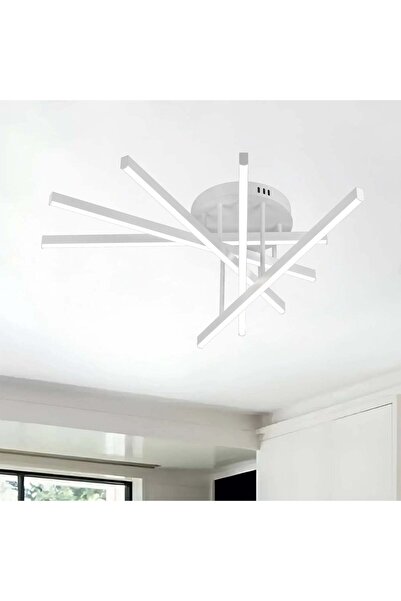 OEM Lustra LED cu Telecomanda GIO, 65W, 5 Elemente, Lumina Rece/Clada/Neutra,...