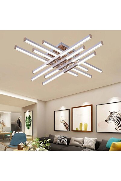 OEM LED полилей с дистанционно управление LT178/8WH, 98W, 8 елемента, студена...